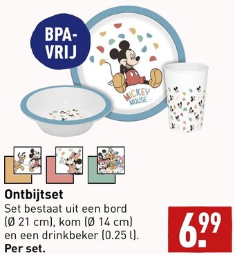 ALDI Ontbijtset aanbieding