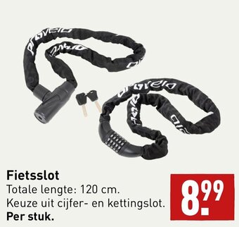 ALDI Fietsslot aanbieding