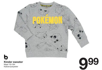 Zeeman Kinder sweater aanbieding