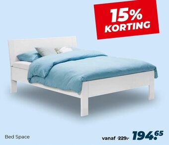 Beddenreus Bed Space aanbieding