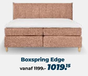 Beddenreus Boxspring Edge aanbieding