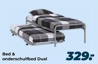 Beddenreus Bed & onderschuifbed Dual aanbieding