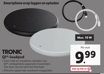 Lidl TRONIC Qi-laadpad aanbieding