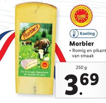 Lidl Morbier 250g aanbieding