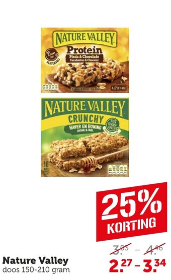 Coop NATURE VALLEY aanbieding