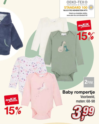 Kik Baby rompertje aanbieding