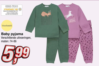 Kik Baby pyjama aanbieding