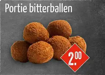 Big Snack Portie Bitterballen aanbieding