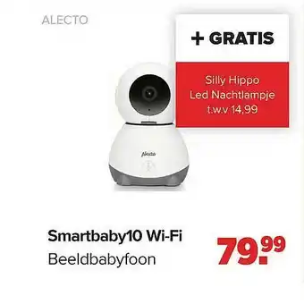 Baby-Dump Alecto Smartbaby10 Wi-Fi Beeldbabyfoon aanbieding