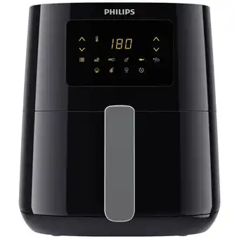 Conrad Philips hd9252/70 airfryer 1400 w heteluchtfunctie, grillfunctie, met display zwart, zilver aanbieding