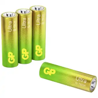 Conrad Gp batteries gppca15au721 aa batterij (penlite) alkaline 1.5 v 4 stuk(s) aanbieding