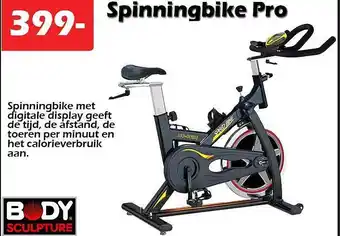 iTEK Spinningbike Pro aanbieding