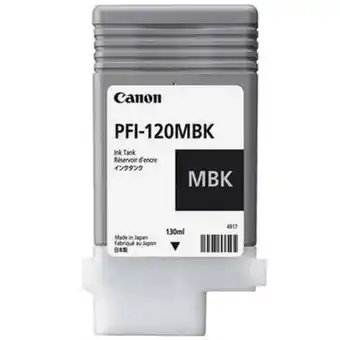 Conrad Canon cartridge pfi-120mbk origineel matzwart 2884c001 cartridge aanbieding