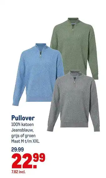 Makro Pullover aanbieding