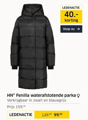 ANWB Fenilla waterafstotende parka aanbieding