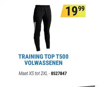 Decathlon Training Top T500 Volwassenen aanbieding