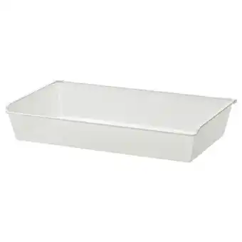 IKEA Komplement fijndraadmand, wit, 100x58 cm aanbieding