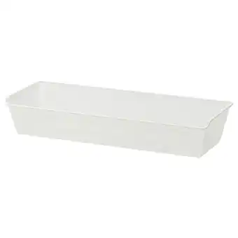 IKEA Komplement fijndraadmand, wit, 100x35 cm aanbieding