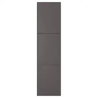 IKEA Meråker deur met scharnieren, donkergrijs, 50x195 cm aanbieding