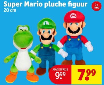 Kruidvat Super Mario pluche figuur 20 cm aanbieding