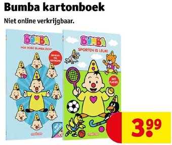 Kruidvat Bumba kartonboek aanbieding