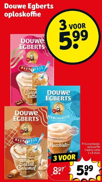 Kruidvat Douwe Egberts oploskoffie aanbieding