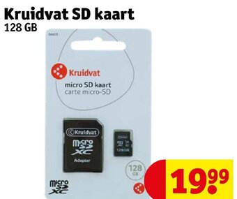 Kruidvat Kruidvat SD kaart 128 GB aanbieding