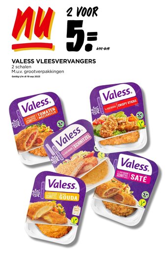 Jumbo VALESS VLEESVERVANGERS aanbieding