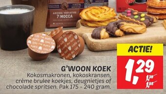 Dekamarkt G'WOON KOEK aanbieding