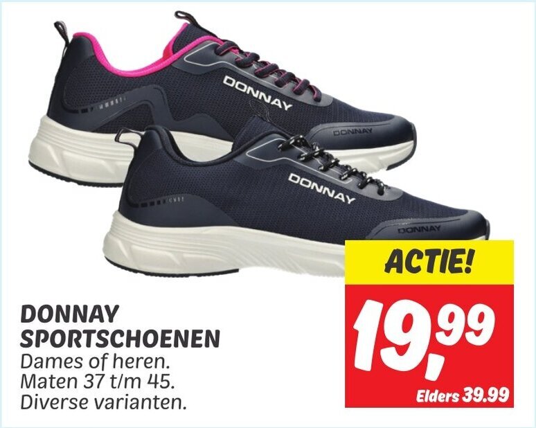 DONNAY SPORTSCHOENEN aanbieding bij Dekamarkt