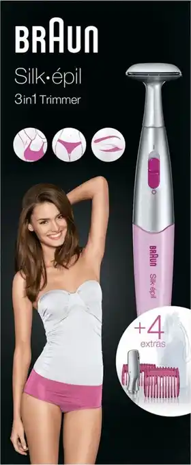 Bol.com Braun silk-épil styler fg1100 - precisietrimmer - roze aanbieding