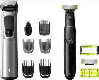 Bol.com Philips 9000 series mg9710/90 - trimmerset 12-in-1, gezicht, haar en lichaam incl. oneblade aanbieding