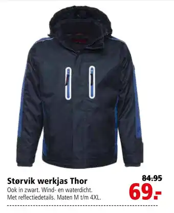 Welkoop Størvik werkjas Thor aanbieding