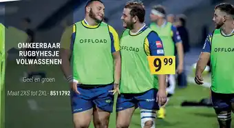 Decathlon Omkeerbaar Rugbyhesje Volwassenen aanbieding