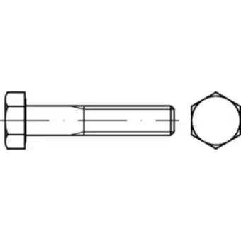 Conrad Toolcraft to-5442450 zeskantbouten 78 mm 76 mm buitenzeskant 83931 staal 25 stuk(s) aanbieding