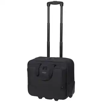 Conrad Dicota laptop roller top traveller eco base laptoptrolley geschikt voor max. (laptop): 40,6 cm (16) zwart aanbieding