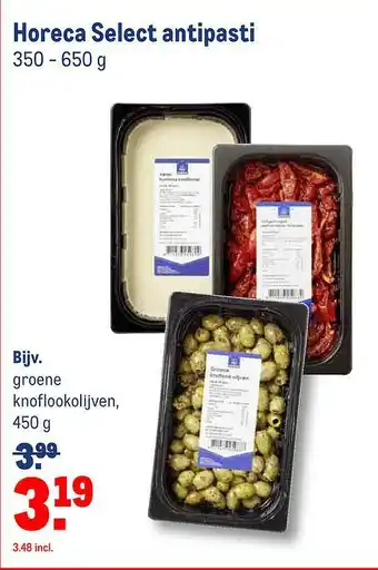 Makro Horeca Select Antipasti aanbieding