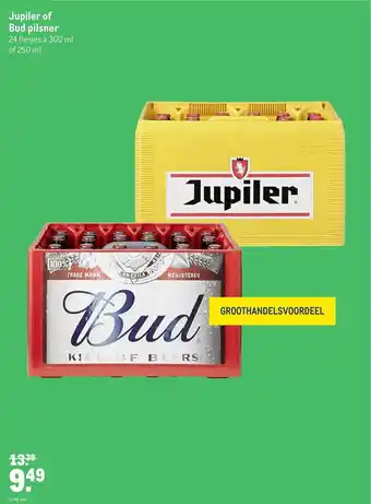 Makro Jupiler Of Bud Pilsner aanbieding