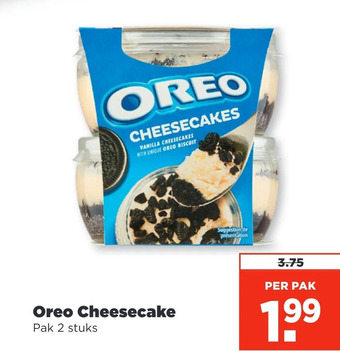 PLUS Oreo cheesecake aanbieding