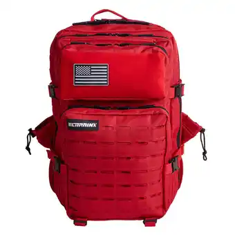 Decathlon Militaire tactische rugzak elitrainx v2 rood 45l voor sport en reizen aanbieding