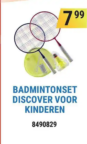 Decathlon Badmintonset Discover Voor Kinderen aanbieding