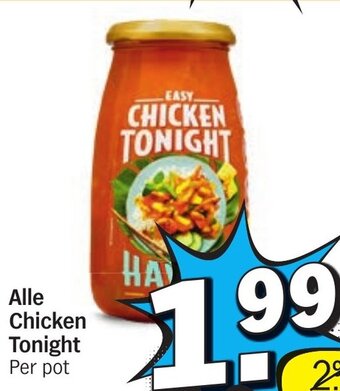 Albert Heijn Alle Chicken Tonight aanbieding