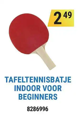 Decathlon Tafeltennisbatje Indoor Voor Beginners aanbieding