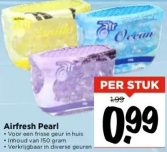 Vomar Voordeelmarkt Airfresh Pearl aanbieding