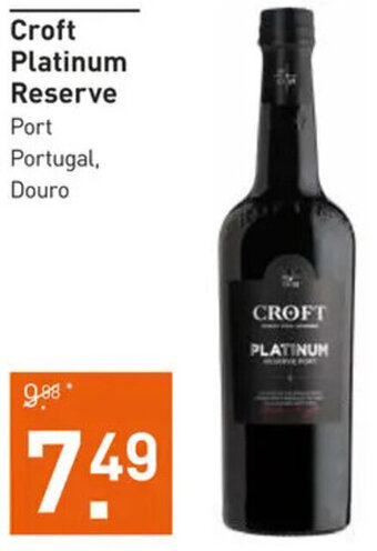 Gall & Gall Croft Platinum Reserve aanbieding