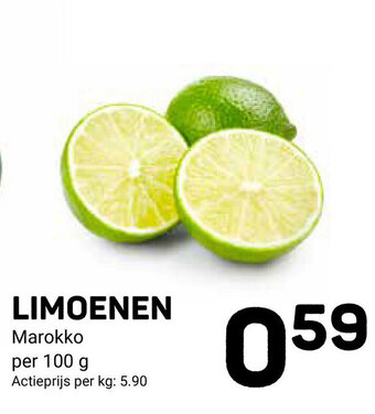 Ekoplaza LIMOENEN  100g aanbieding