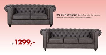 Woonsquare 3+2 zits Nottingham aanbieding