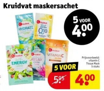 Kruidvat Kruidvat maskersachet aanbieding