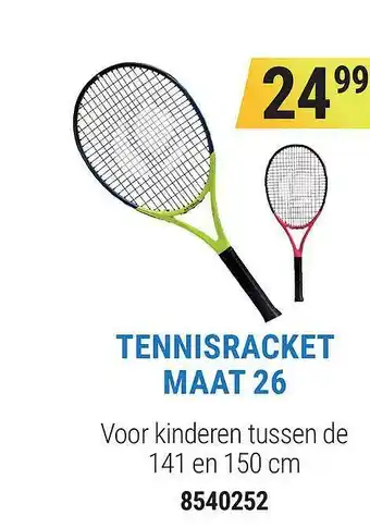 Decathlon Tennisracket Maat 26 aanbieding