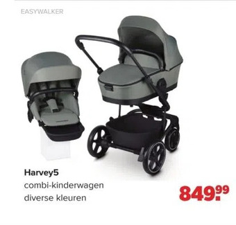 Baby-Dump Harvey5 combi-kinderwagen diverse kleuren aanbieding